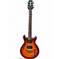 Used Hamer DuoTone 2 Tone Sunburst Hollow Body Electric Guitar