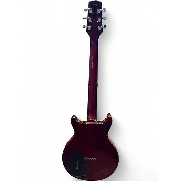 Used Hamer DuoTone 2 Tone Sunburst Hollow Body Electric Guitar