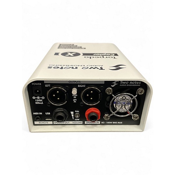 Used Two Notes Torpedo Captor X 8ohm Power Attenuator