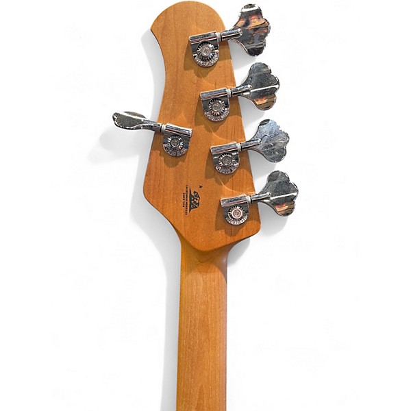 Used Ernie Ball Music Man Stingray 5 H Blue Burst Electric Bass Guitar