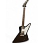 Used 2023 Epiphone Explorer Black Solid Body Electric Guitar thumbnail