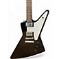 Used 2023 Epiphone Explorer Black Solid Body Electric Guitar