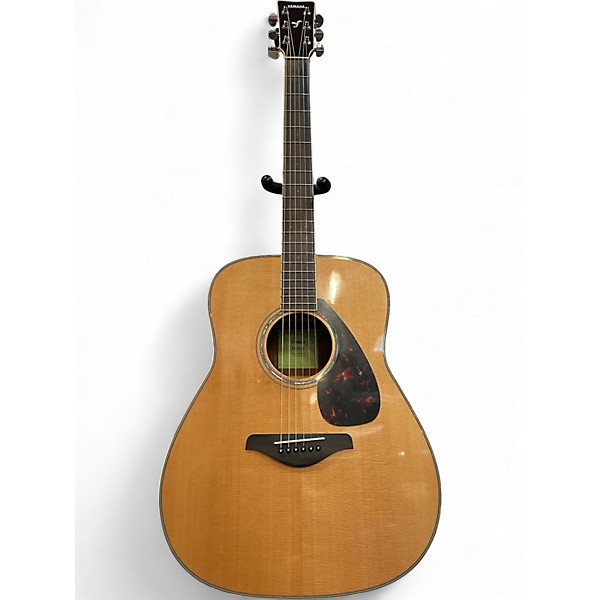 Used Yamaha FG830 Natural Acoustic Guitar Natural | Guitar