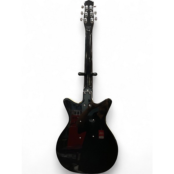 Used Danelectro NOS + Black and White Solid Body Electric Guitar