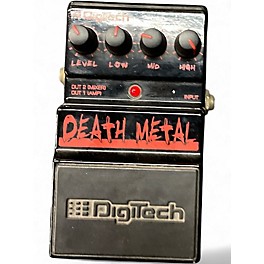 Used Digitech DEATH METAL Effect Pedal