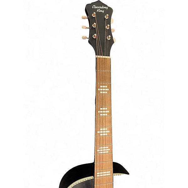 Used Recording King RPS-7G BLACK Acoustic Guitar