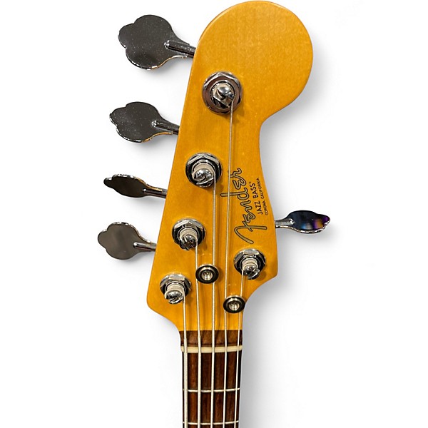 Used Fender American Professional II Jazz Bass V Olympic White Electric Bass Guitar