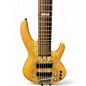 Used ESP LTD B206SM 6 String Natural Electric Bass Guitar