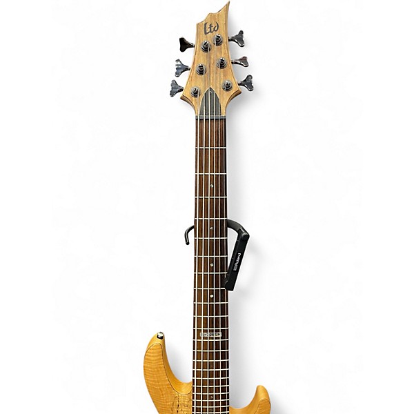 Used ESP LTD B206SM 6 String Natural Electric Bass Guitar