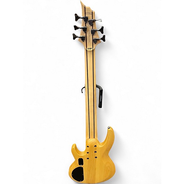 Used ESP LTD B206SM 6 String Natural Electric Bass Guitar