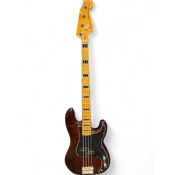 Used Squier CLASSIC VIBE 70'S P BASS MOCHA Electric Bass Guitar