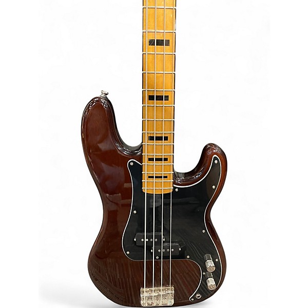 Used Squier CLASSIC VIBE 70'S P BASS MOCHA Electric Bass Guitar