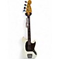 Used Fender Mustang Bass MIJ White Electric Bass Guitar thumbnail