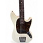 Used Fender Mustang Bass MIJ White Electric Bass Guitar