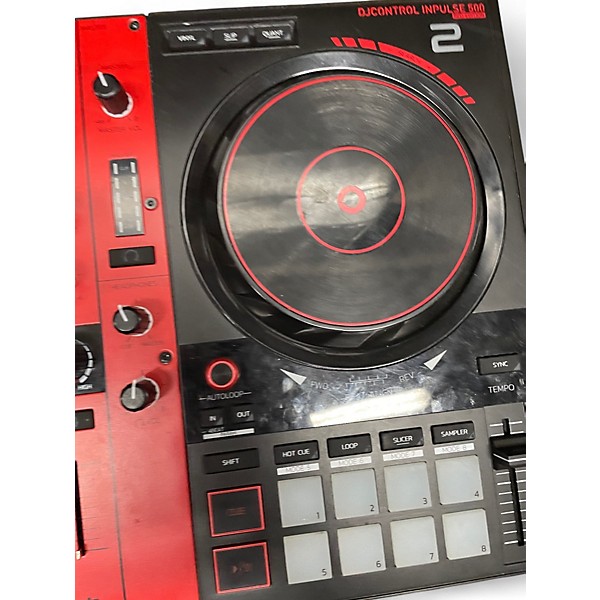 Used Hercules DJ impulse 500 red edition DJ Controller