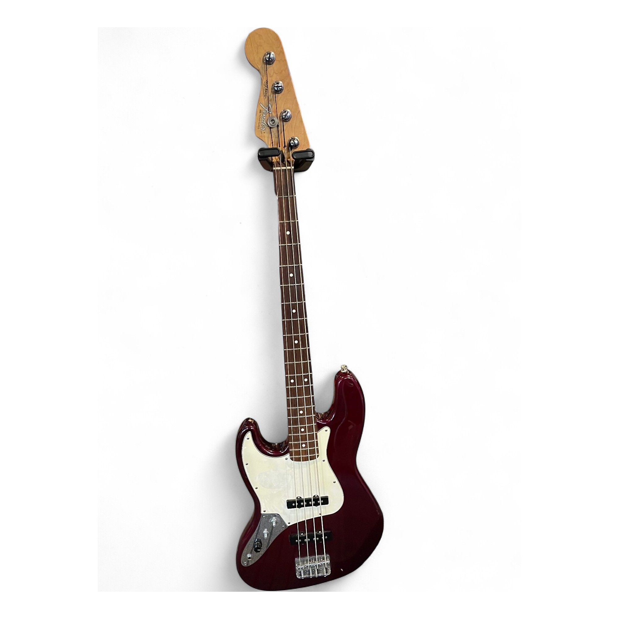Used 2004 Fender Standard Jazz Bass Candy Apple Red Electric