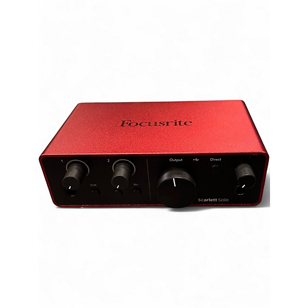 Used Focusrite Scarlett Solo Audio Interface