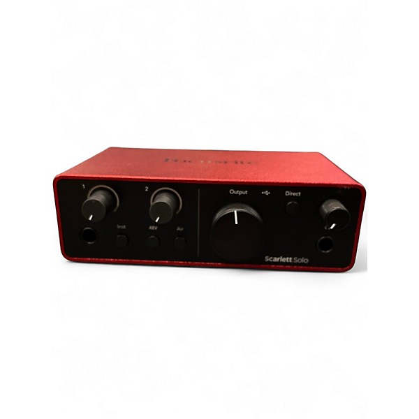 Used Focusrite Scarlett Solo Audio Interface