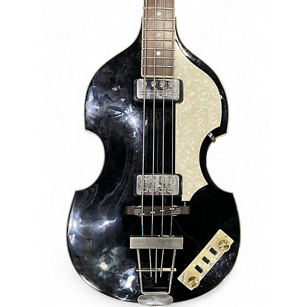 Used Hofner 500/1 Violin Black Electric Bass Guitar