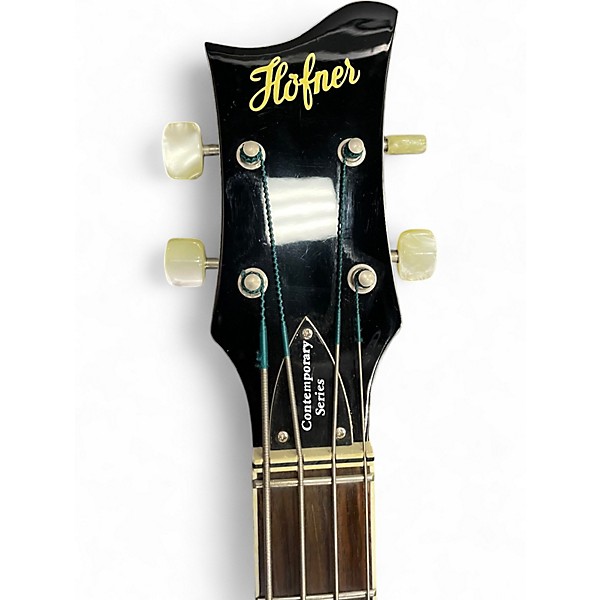 Used Hofner 500/1 Violin Black Electric Bass Guitar