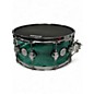 Used DW 14X6.5 Design Series Acrylic Snare Trans Blue Drum thumbnail
