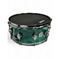 Used DW 14X6.5 Design Series Acrylic Snare Trans Blue Drum