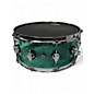 Used DW 14X6.5 Design Series Acrylic Snare Trans Blue Drum