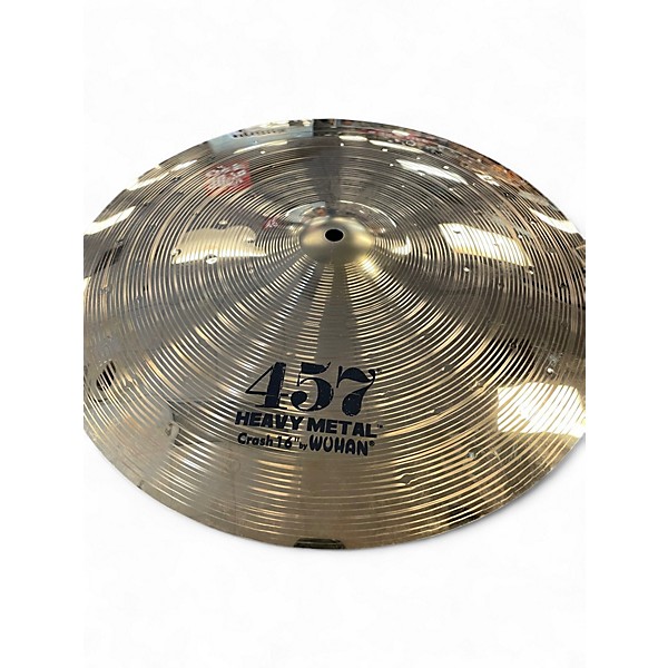 Used Wuhan Cymbals & Gongs 16in 457 Heavy Crash Cymbal