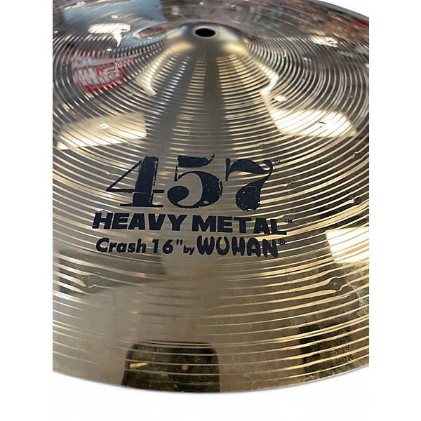 Used Wuhan Cymbals & Gongs 16in 457 Heavy Crash Cymbal