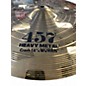 Used Wuhan Cymbals & Gongs 16in 457 Heavy Crash Cymbal