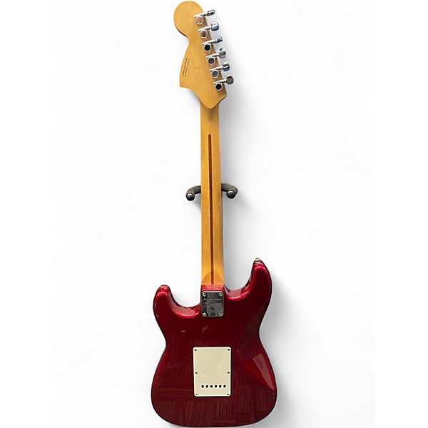 Used Squier Standard Stratocaster Red Solid Body Electric Guitar