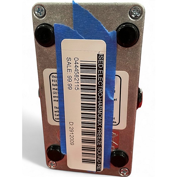 Used Electro-Harmonix Freeze Sound Retainer Compression Effect Pedal