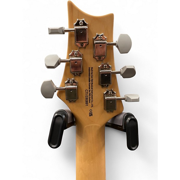 Used PRS SE Silver Sky Green Solid Body Electric Guitar