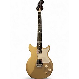 Used Harmony Rebel Gold Solid Body Electric Guitar