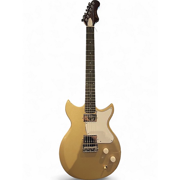 Used Harmony Rebel Gold Solid Body Electric Guitar