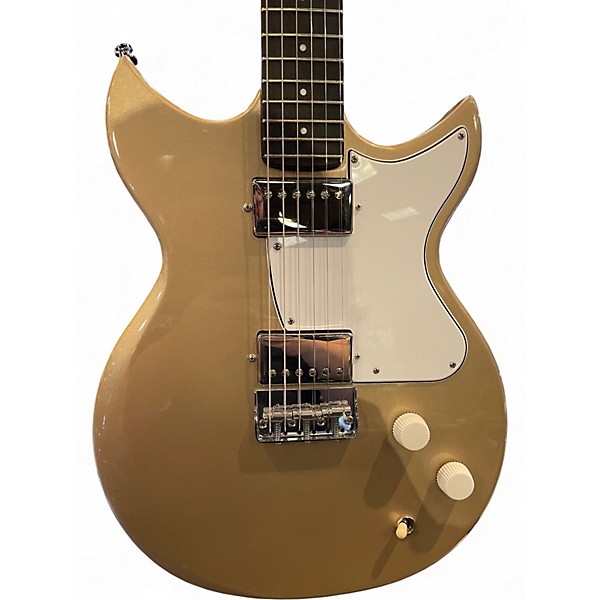 Used Harmony Rebel Gold Solid Body Electric Guitar