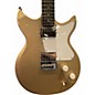 Used Harmony Rebel Gold Solid Body Electric Guitar