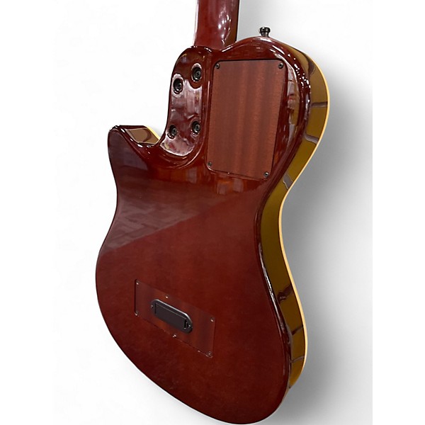 Used Godin Multiac Duet Ambiance Antique Amber Acoustic Electric Guitar