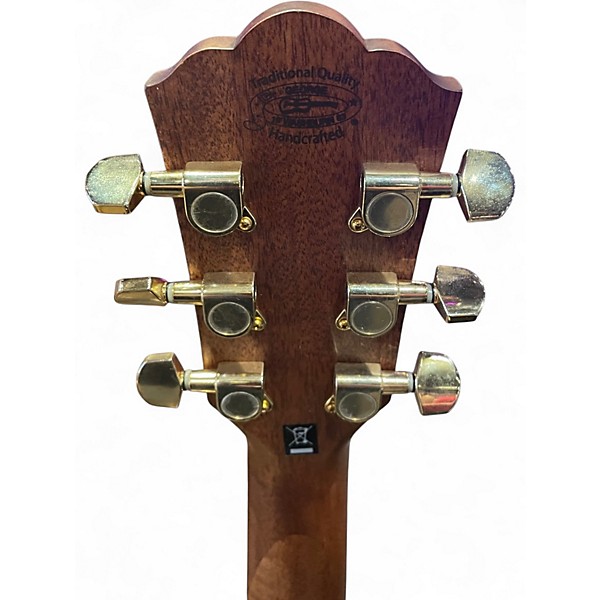 Used Washburn HJ40SCE Natural Acoustic Electric Guitar