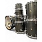 Used Mapex 7 Piece Black Panther Design Labs Equinox Satin Flat Black Drum Kit thumbnail