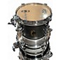 Used Mapex 7 Piece Black Panther Design Labs Equinox Satin Flat Black Drum Kit