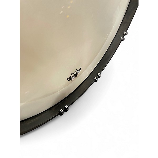 Used Mapex 7 Piece Black Panther Design Labs Equinox Satin Flat Black Drum Kit