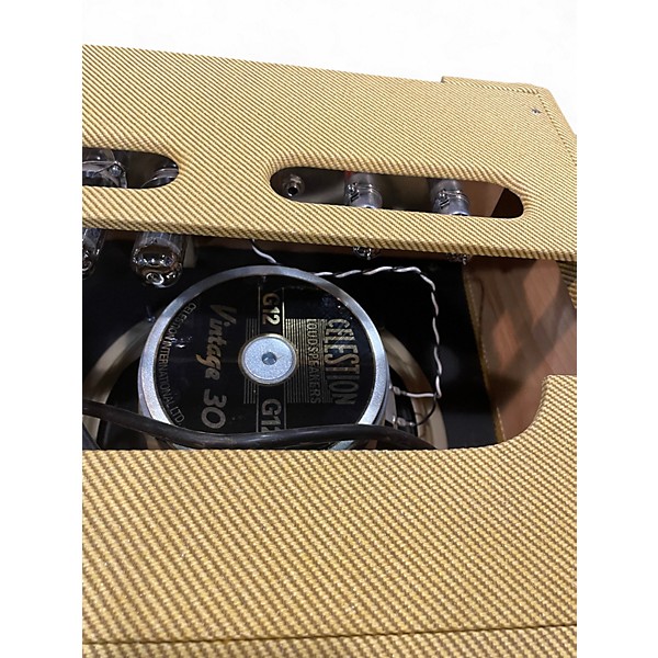 Used Mojotone tweed deluxe 5e3 handwired Tube Guitar Combo Amp