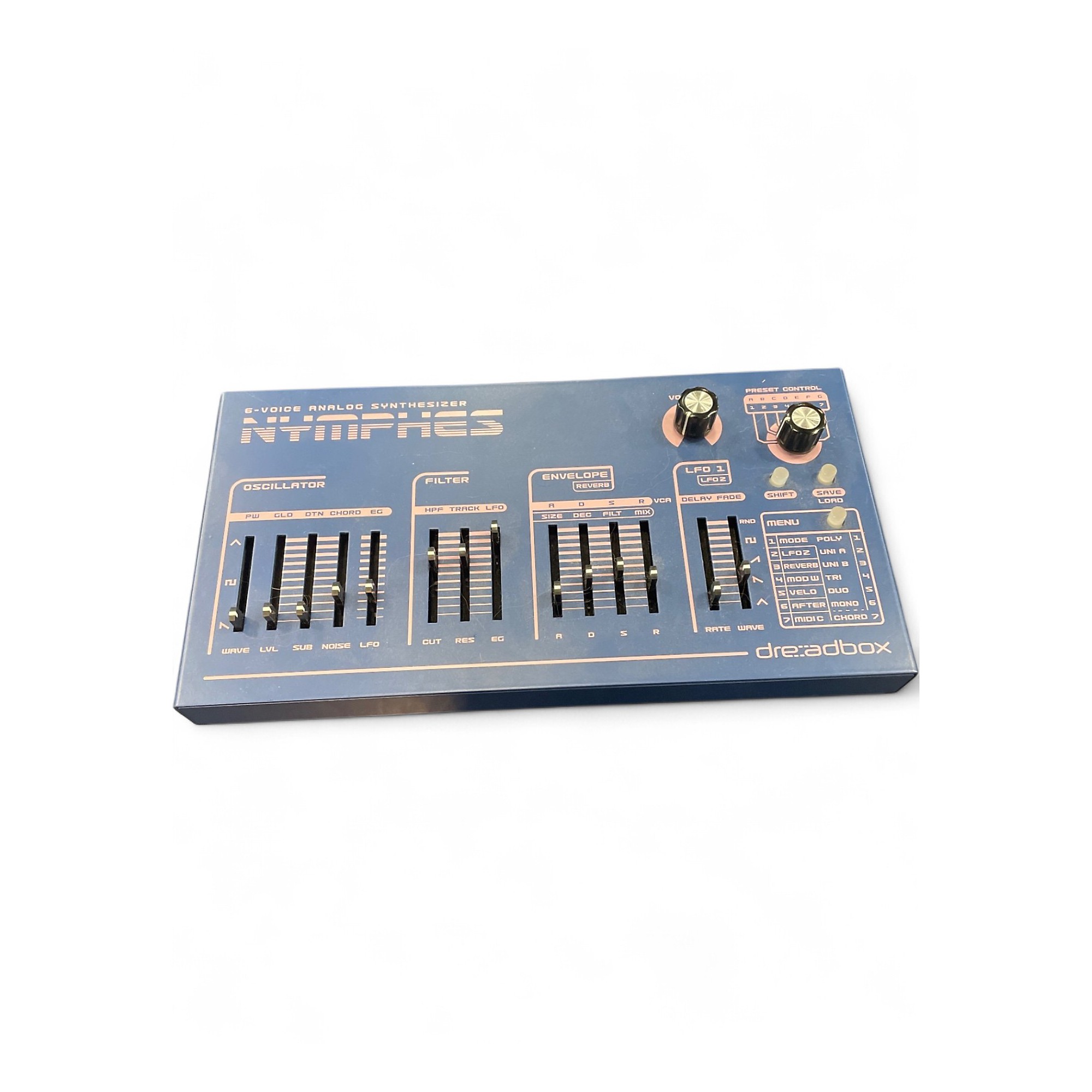 Used Dreadbox NYMPHES Synthesizer | Guitar Center