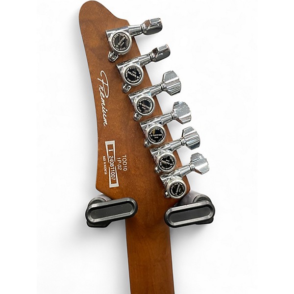 Used Ibanez TOD10 Silver Solid Body Electric Guitar