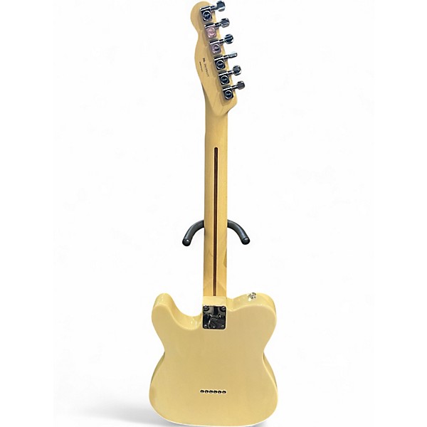 Used Fender American Deluxe Ash Telecaster Blonde Solid Body Electric Guitar