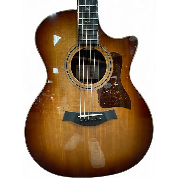 Used Taylor 414CE Studio Sunset Blvd Grand Auditorium Sunset Edgeburst Acoustic Electric Guitar