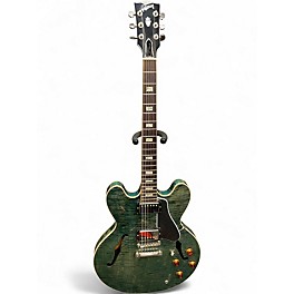 Used Gibson ES 335 Turqoise Hollow Body Electric Guitar