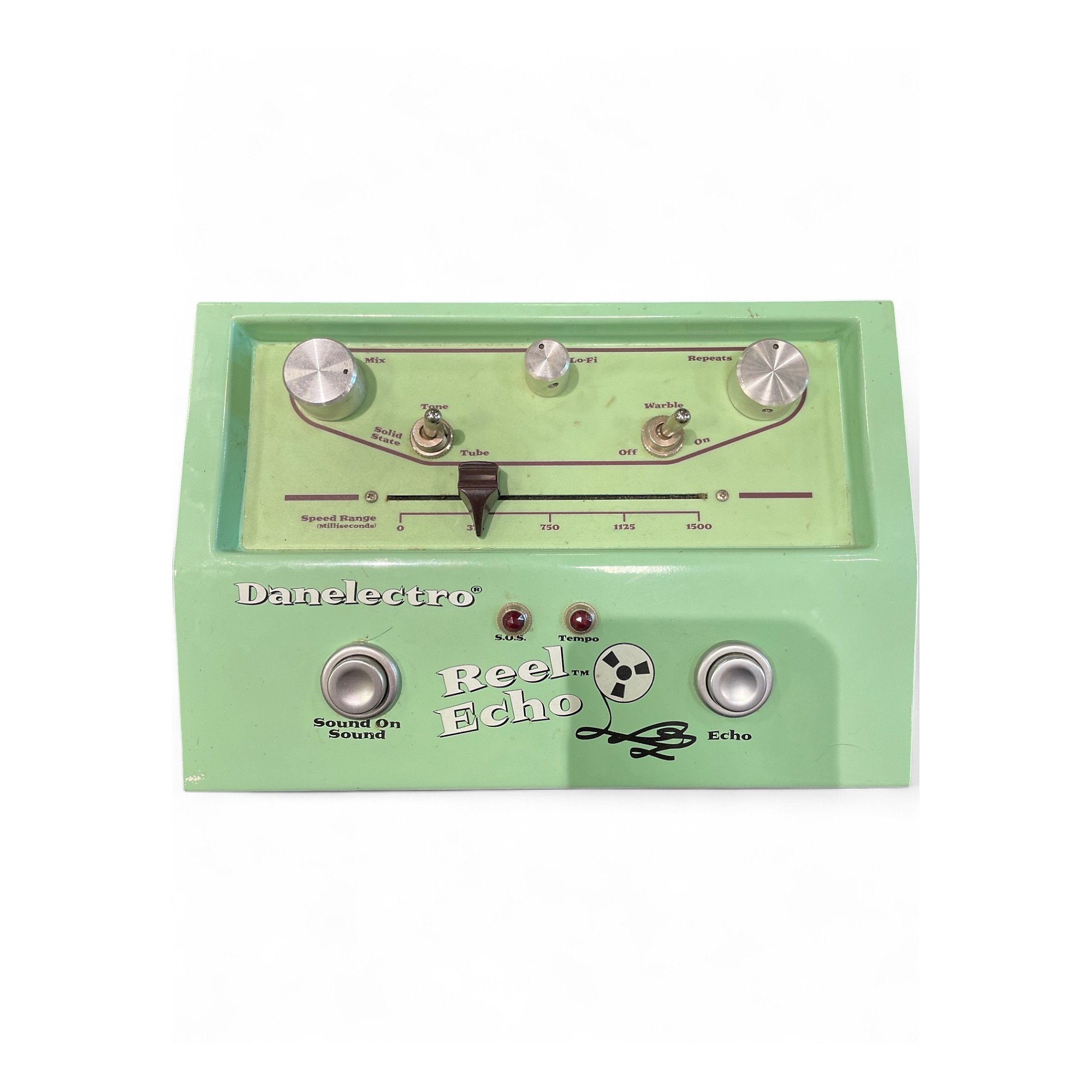 ダンエレクトロ　Danelectro Reel Echo ギターエフェクター Used Danelectro DTE1 Reel Echo Delay Effect Pedal | Guitar