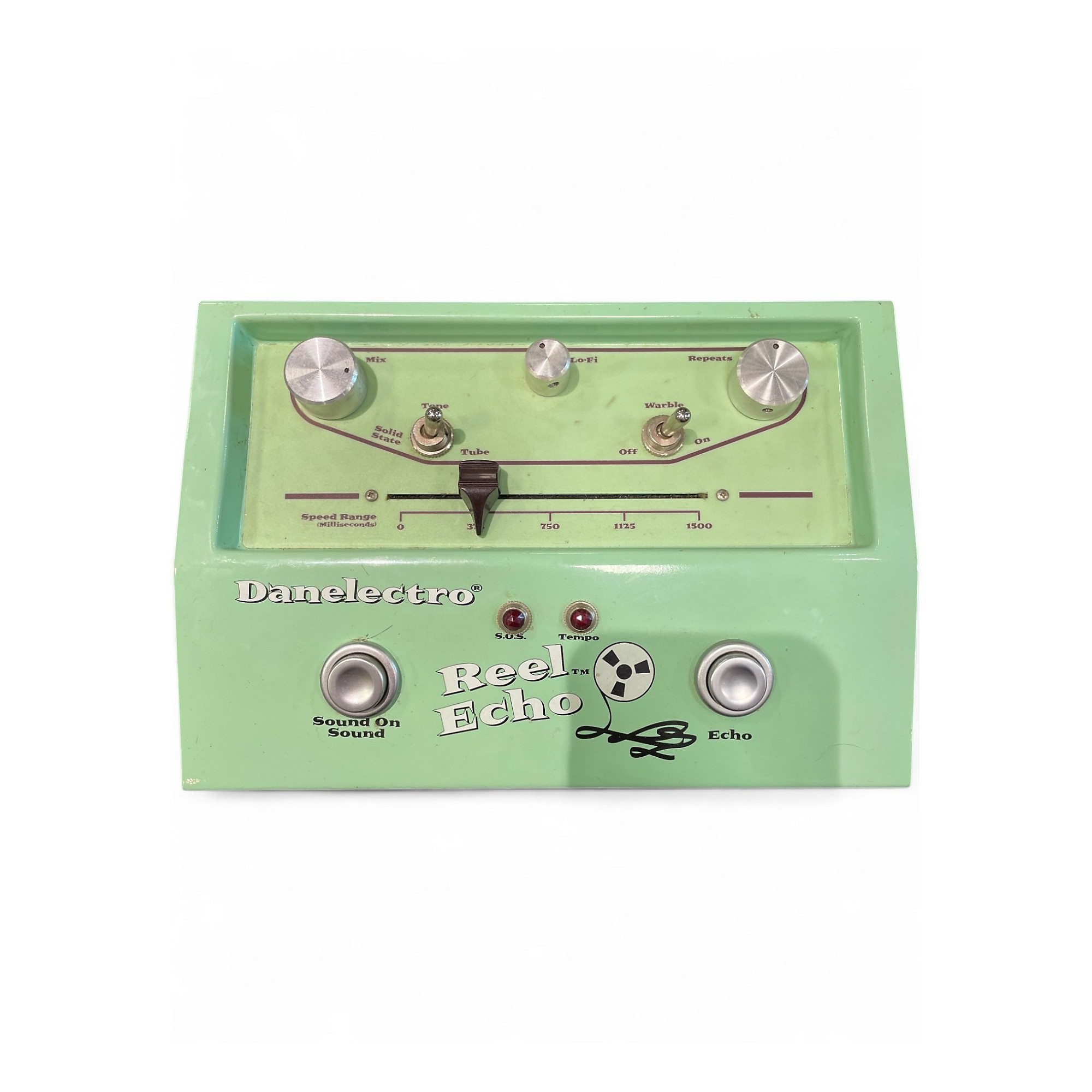 ダンエレクトロ　Danelectro Reel Echo ギターエフェクター Used Danelectro DTE1 Reel Echo Delay Effect Pedal | Guitar